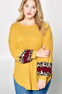 Cheetah long sleeved top